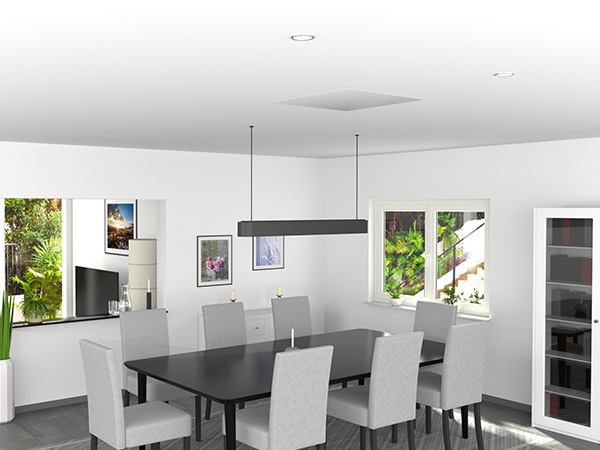 Infrarot-Deckenheizung